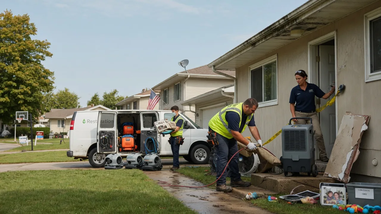 Water Damage Restoration in Elkhart Lake, WI near me